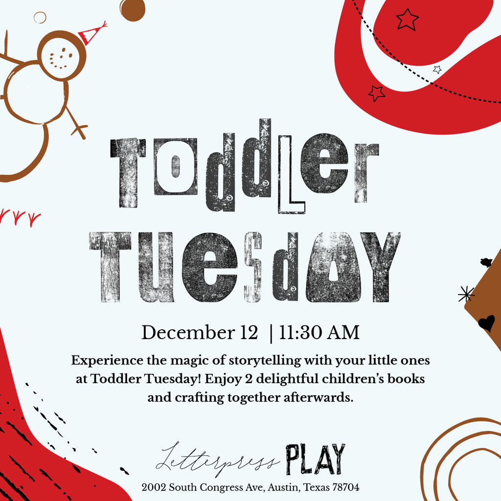 December Toddler Tuesday Storytime