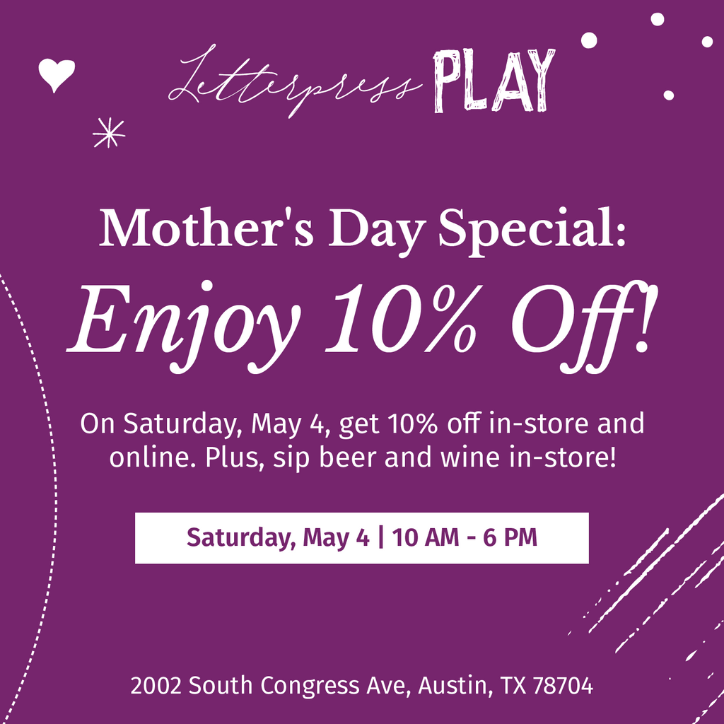 Mother's Day Special: Enjoy 10% Off
