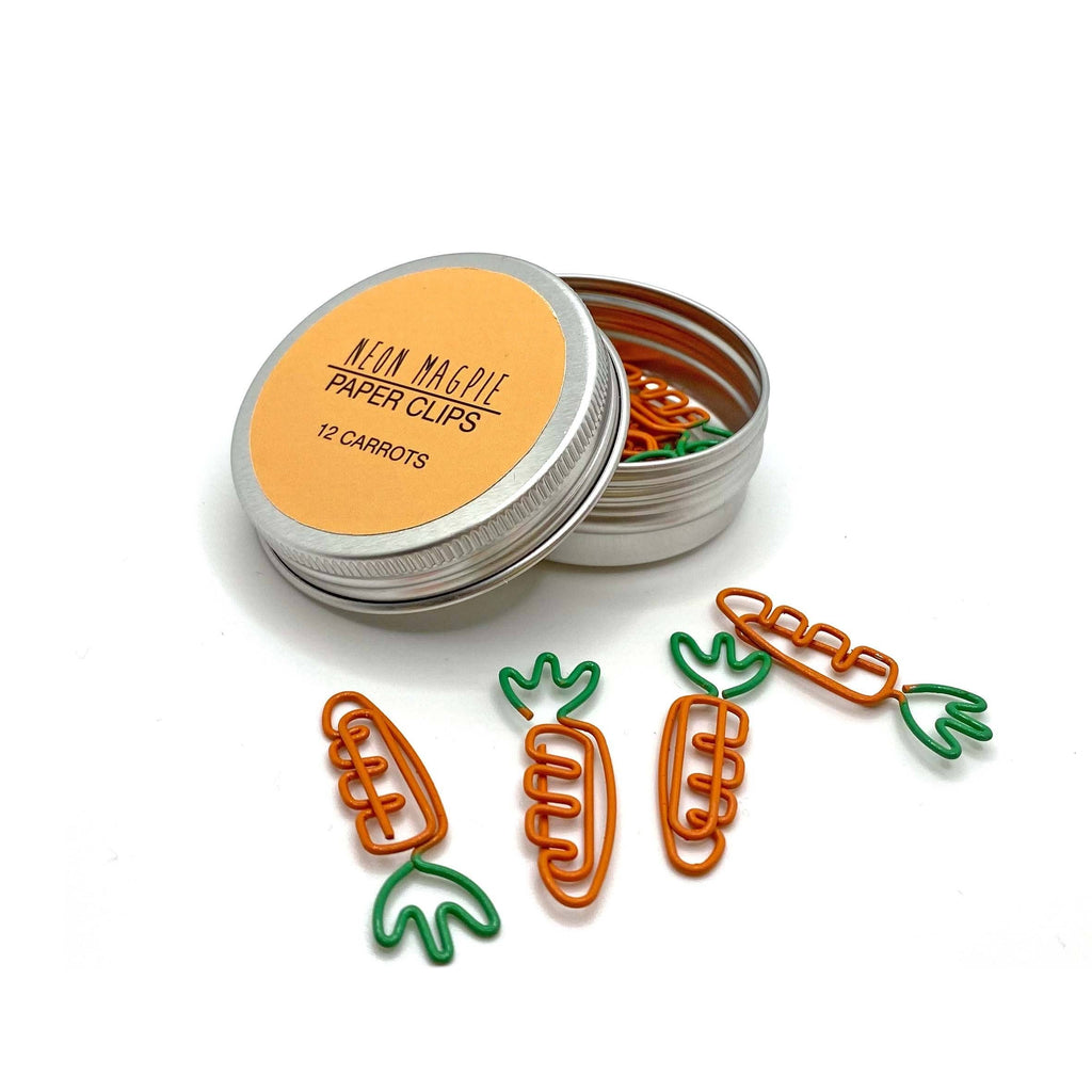 Carrot Paper Clips