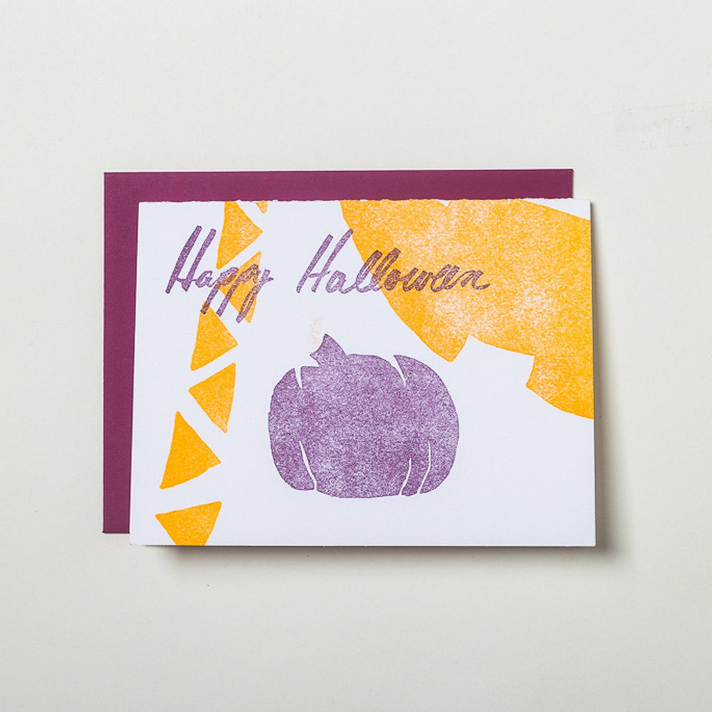Thaumacard Flip Card - Halloween - Toy-  Austin Gift Shop - Letterpress printed and handmade