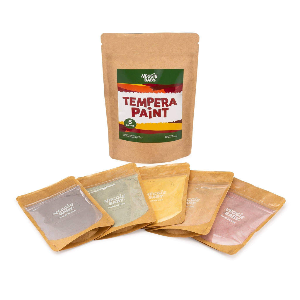 Veggie Baby Tempera Paint - Pack of 5 - Austin Gift Shop