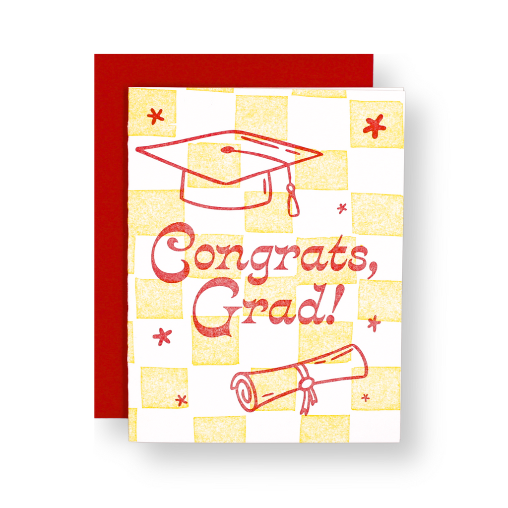 Caps Off to the New Grad: Shop Graduation Cards Letterpress PLAY Caps Off to the New Grad: Shop Graduation Cards Letterpress PLAY