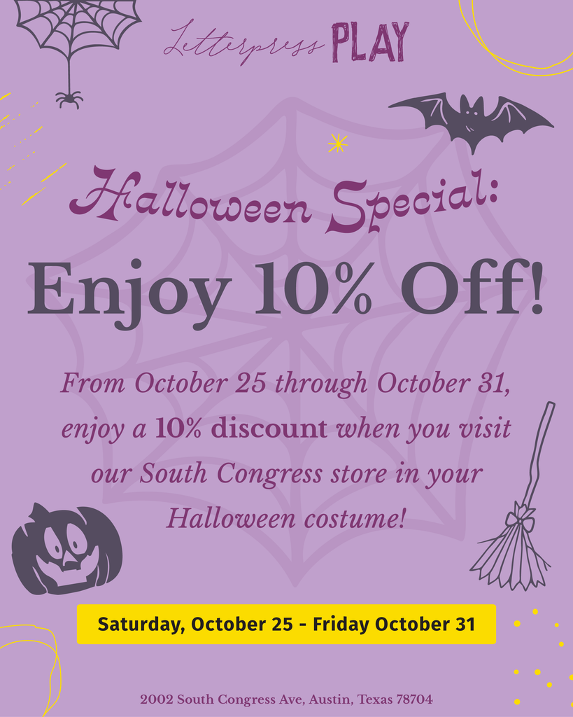 Halloween Special: Get 10% Off!