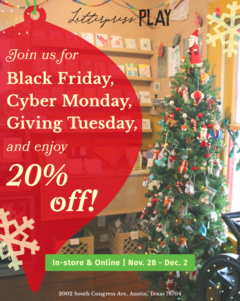 Enjoy Holiday Savings: Black Friday, Cyber Monday, & Giving Tuesday