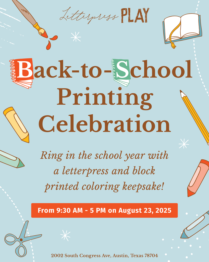 Back-to-School Printing Celebration