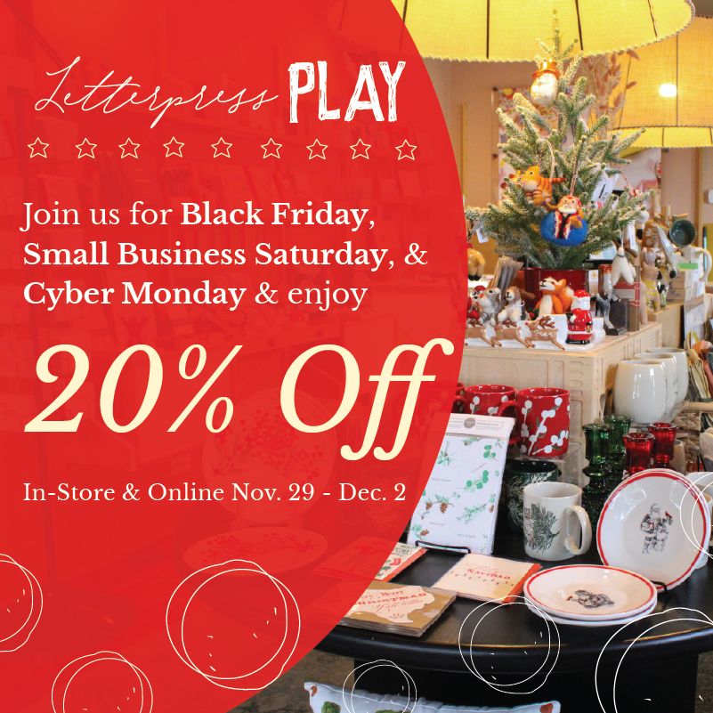 Celebrating Small Business Saturday