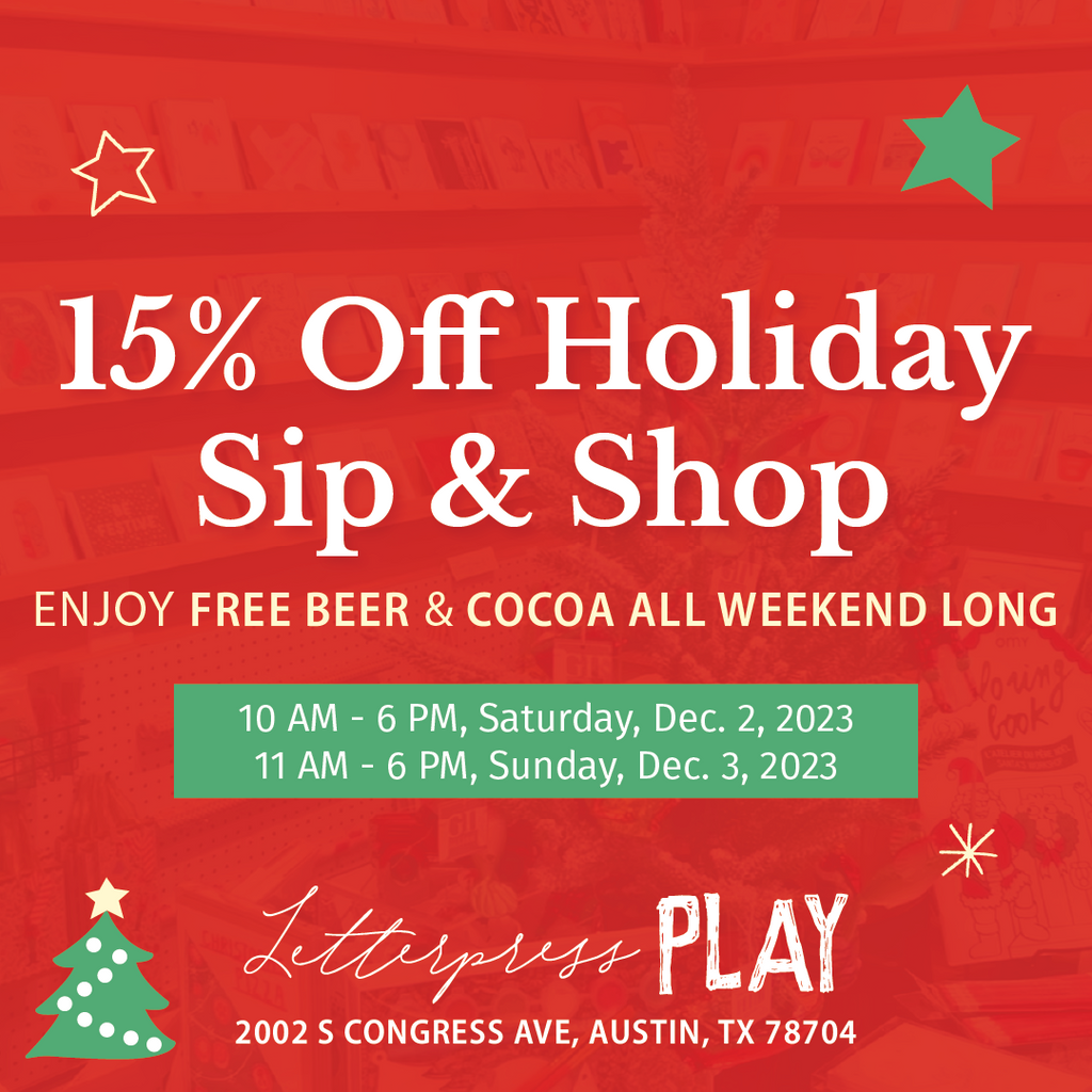 Holiday Sip and Shop Weekend