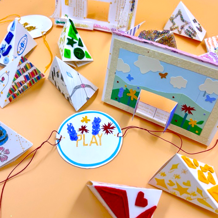 Summer Paper Toy Decorating Competition