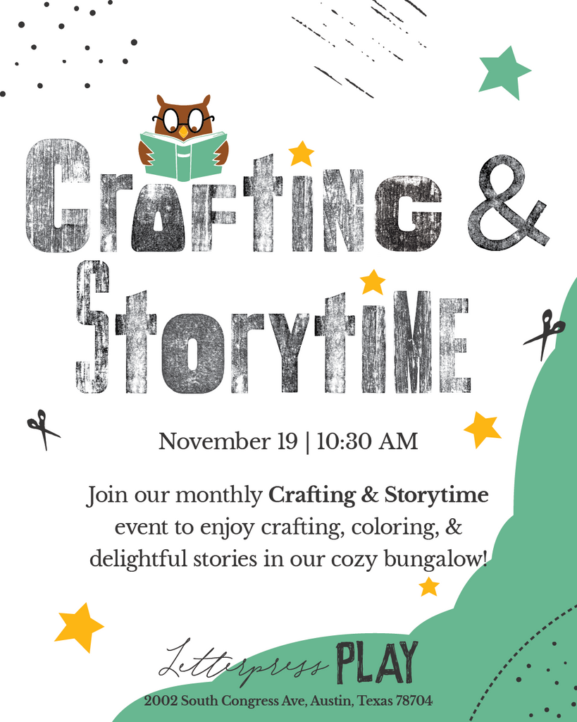 November Crafting & Storytime