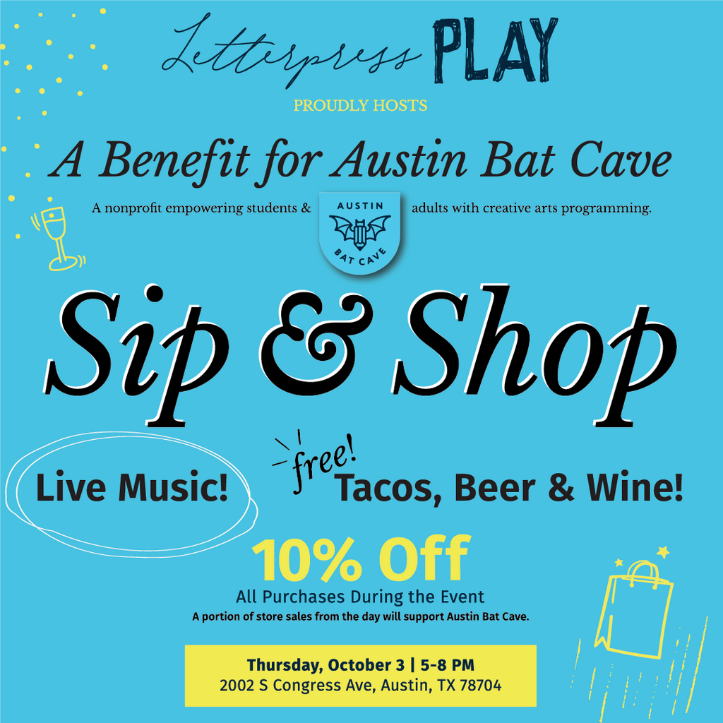 Sip & Shop Benefitting Austin Bat Cave