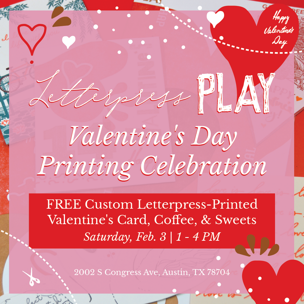 Valentine's Day Printing Celebration