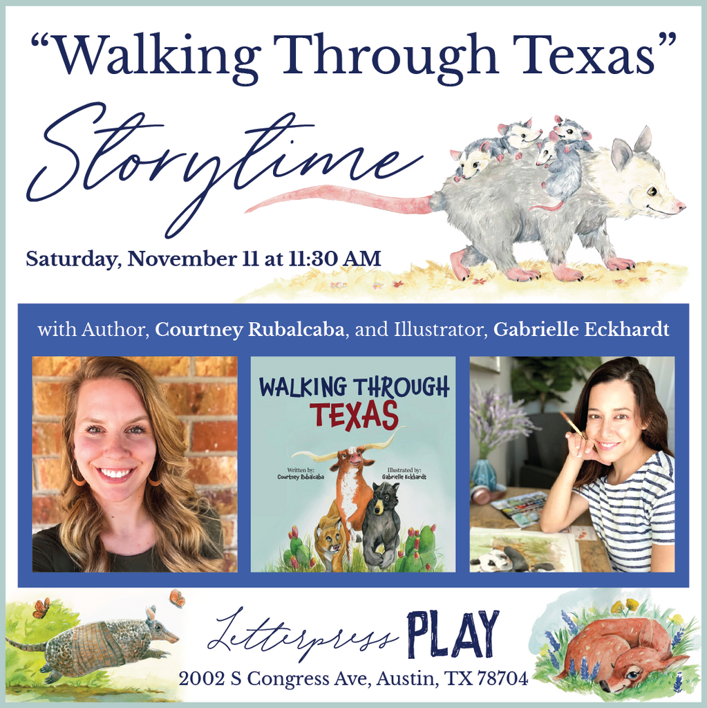 "Walking Through Texas" Storytime