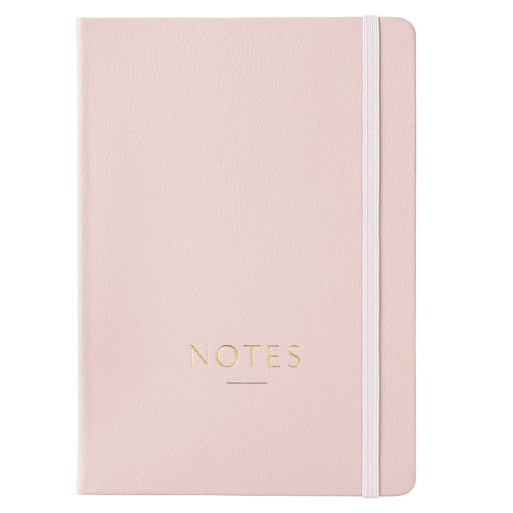A5 Busy Life Notebook - Pink Faux