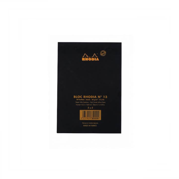 Rhodia Classic Notepad 4 x 6: Orange LINED / 4" x 6"