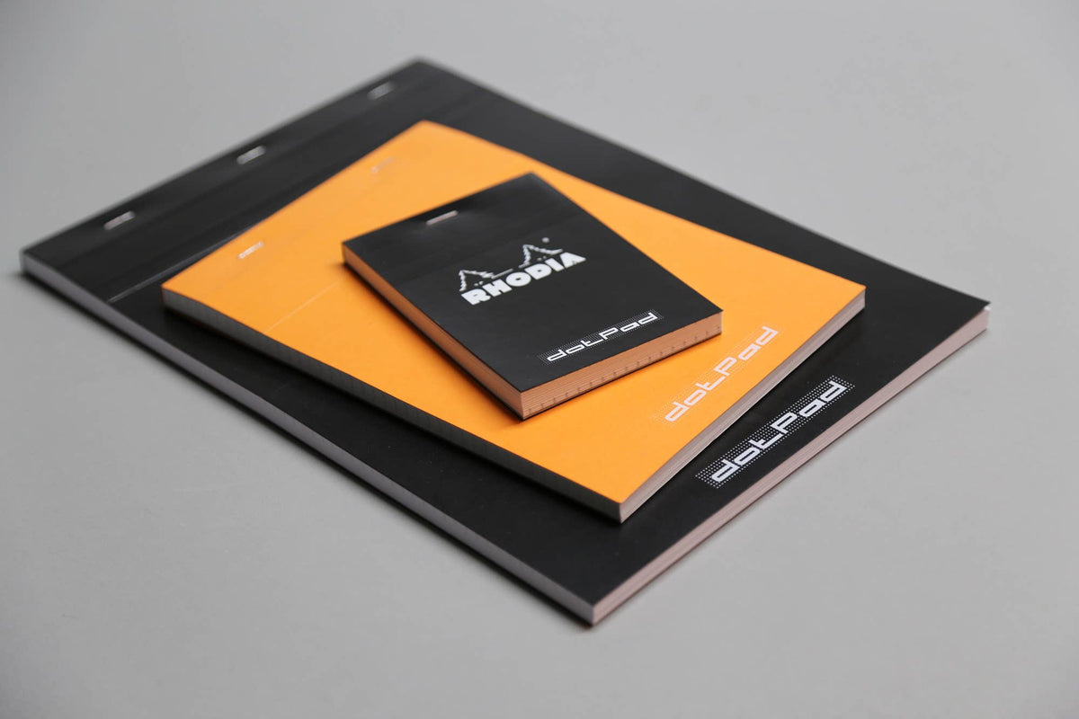 Rhodia Classic Notepad 4 x 6: Orange LINED / 4" x 6"