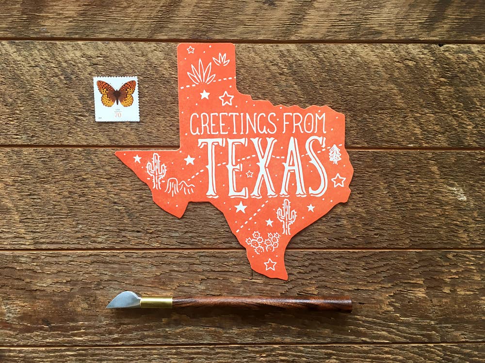 Texas State Postcard