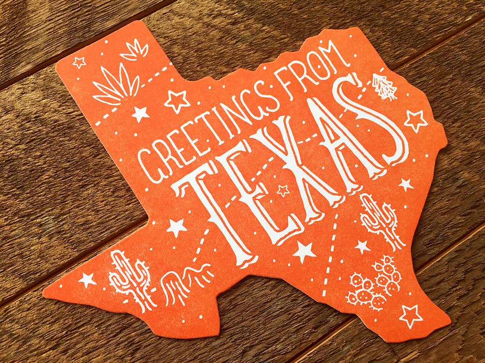 Texas State Postcard