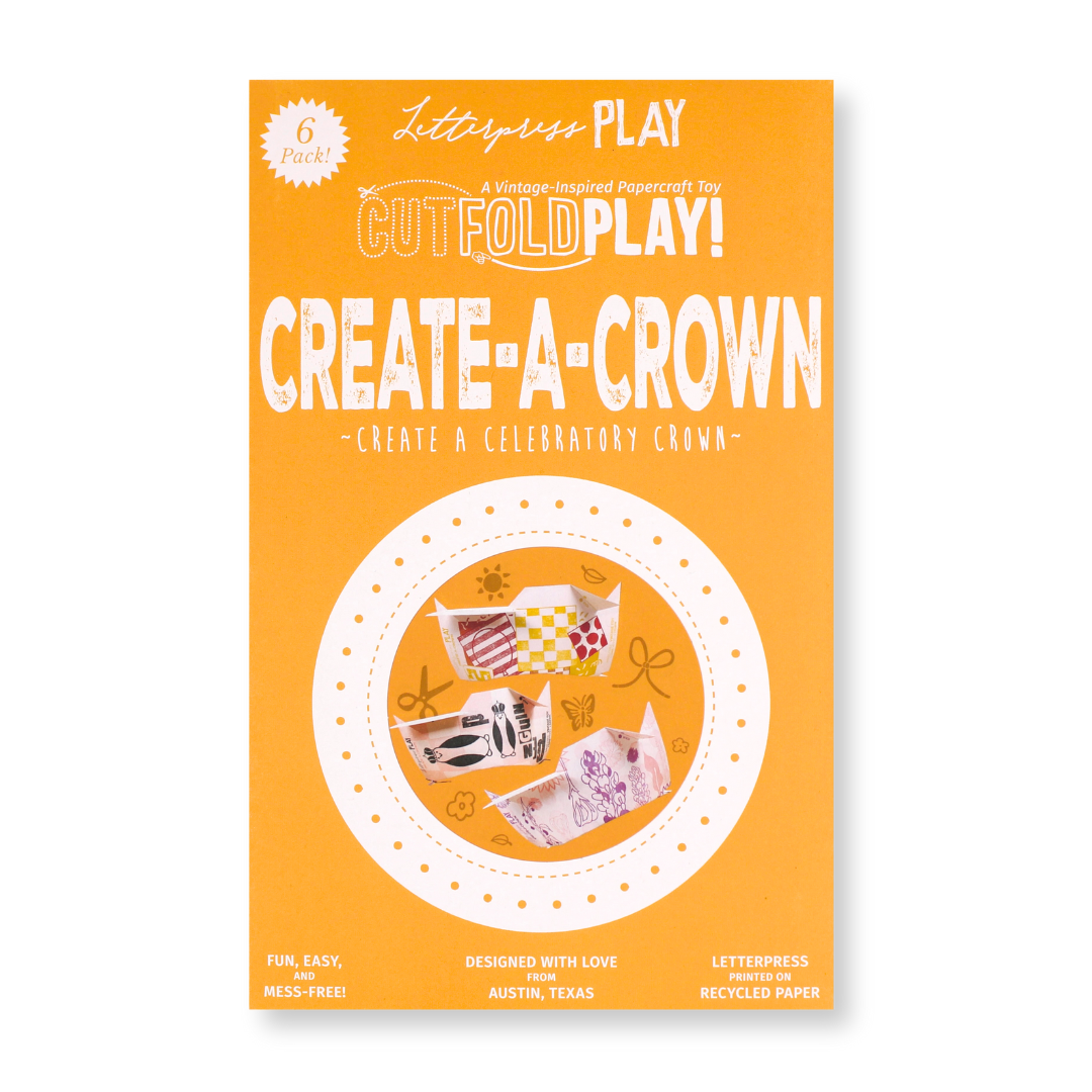 Create-A-Crown Paper Toy Box (Pack of 6)