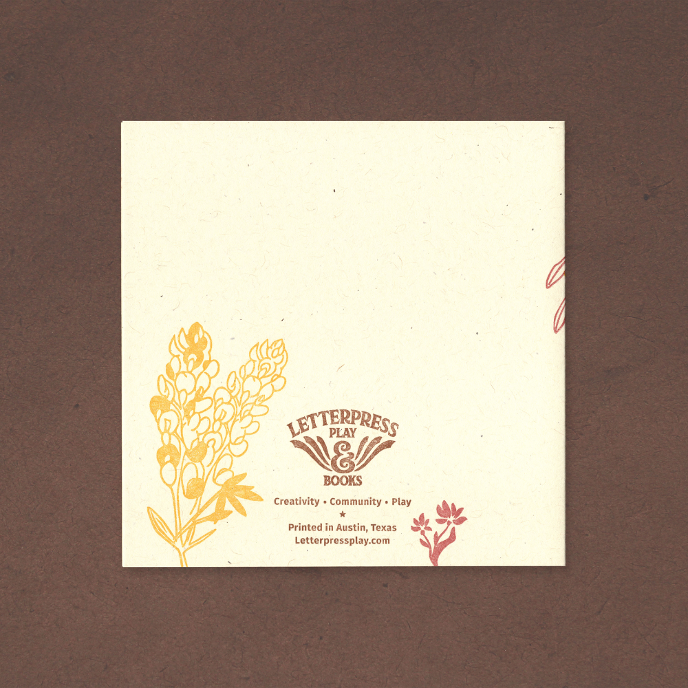 A Great Pair Letterpress Card