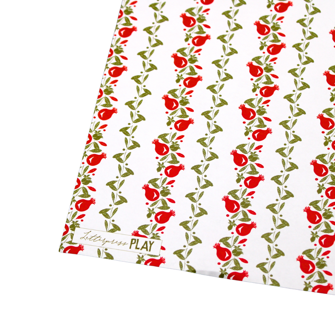 Berries & Cheer Holiday Wrapping Paper