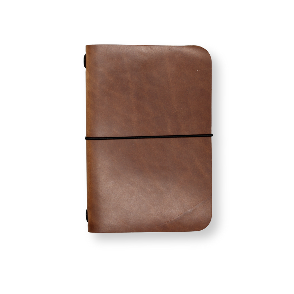 Grit Mercantile Leather Travelers Journal A5 & Pocket - Variety of Colors