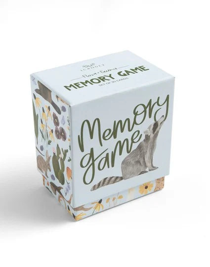 Flora & Fauna Memory Game