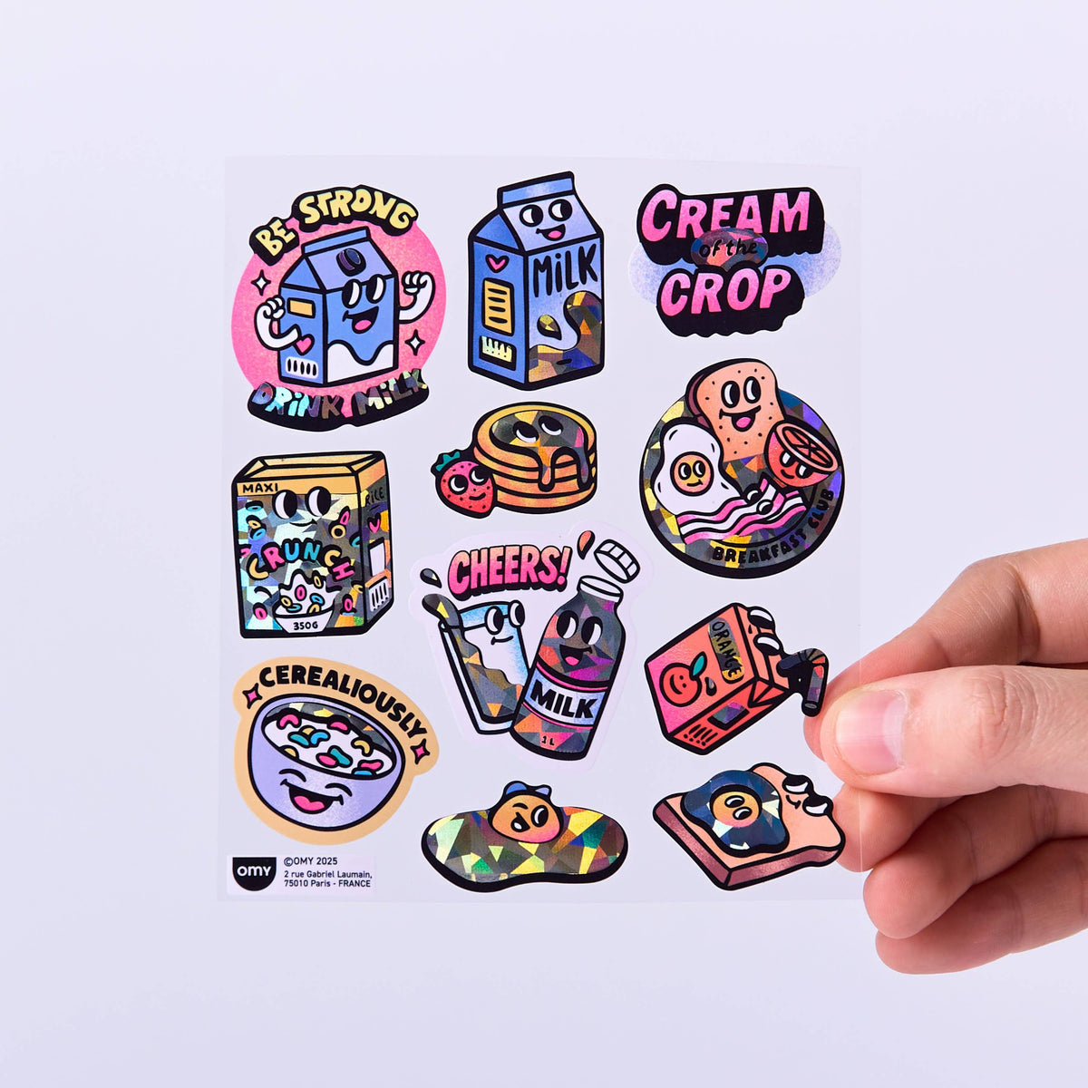 STICKER BIG MILK