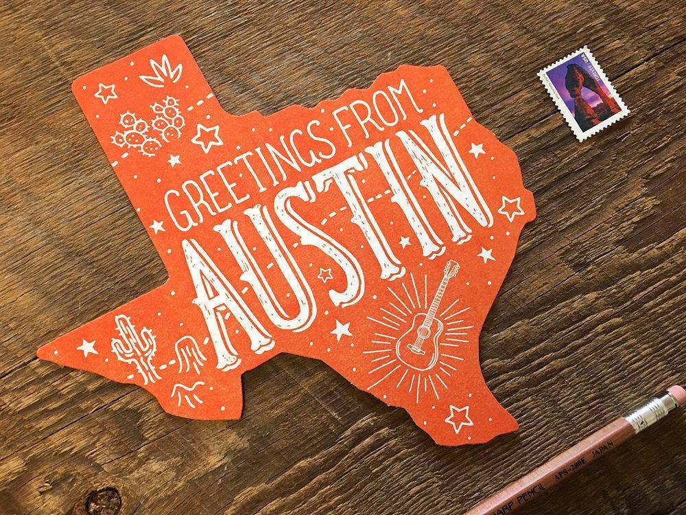 Austin Postcard