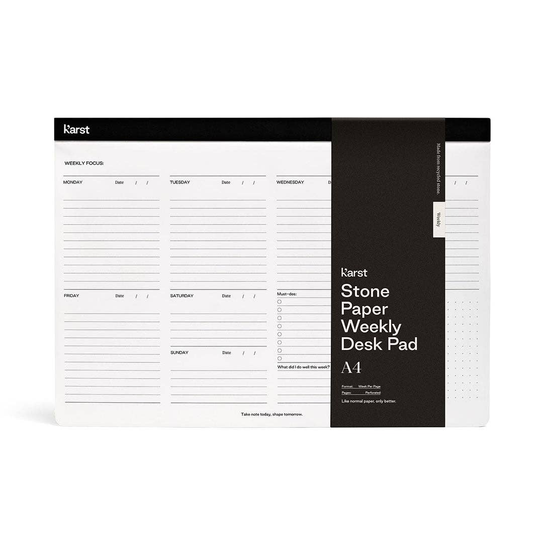 Karst - A4 Weekly Desk Pad