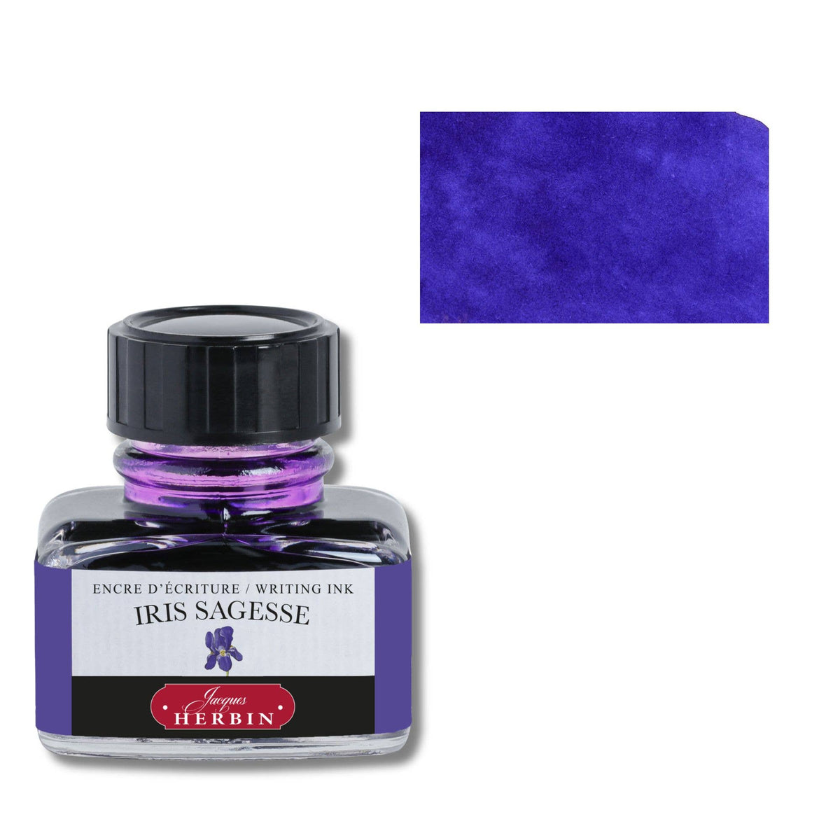 Herbin Fountain Pen Ink 30ml Bottle -40 Colors: Vert Foret (Forest Green)