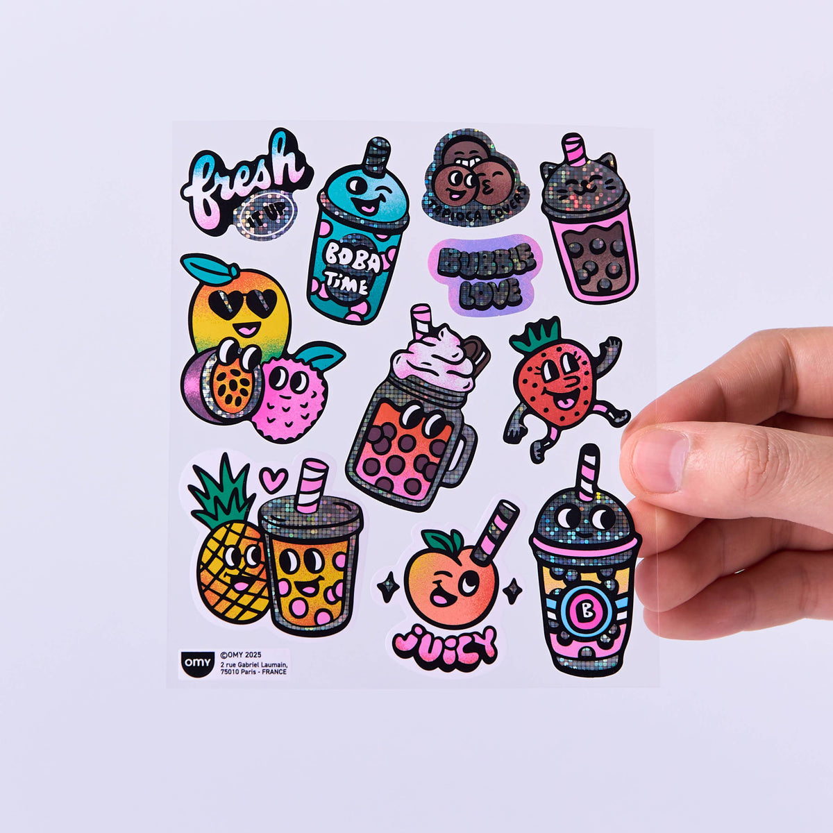 STICKER BIG BUBBLE TEA