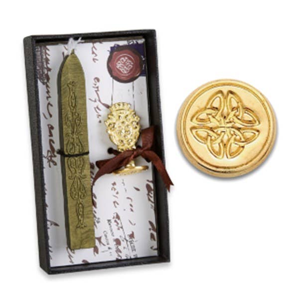 Florentine Brass Stamp Wax Seal Kits – Letterpress PLAY