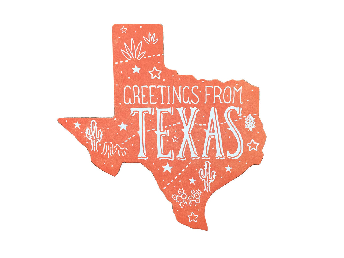 Texas State Postcard
