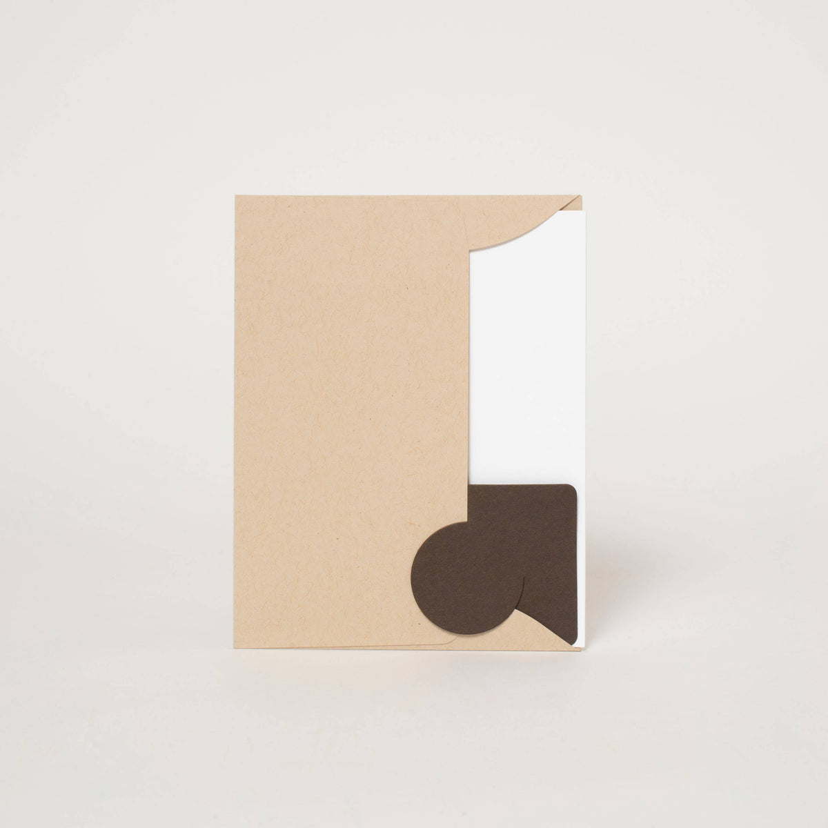 Vintage Tree Holiday Letterpress Card by Hello!Lucky: Paper tab