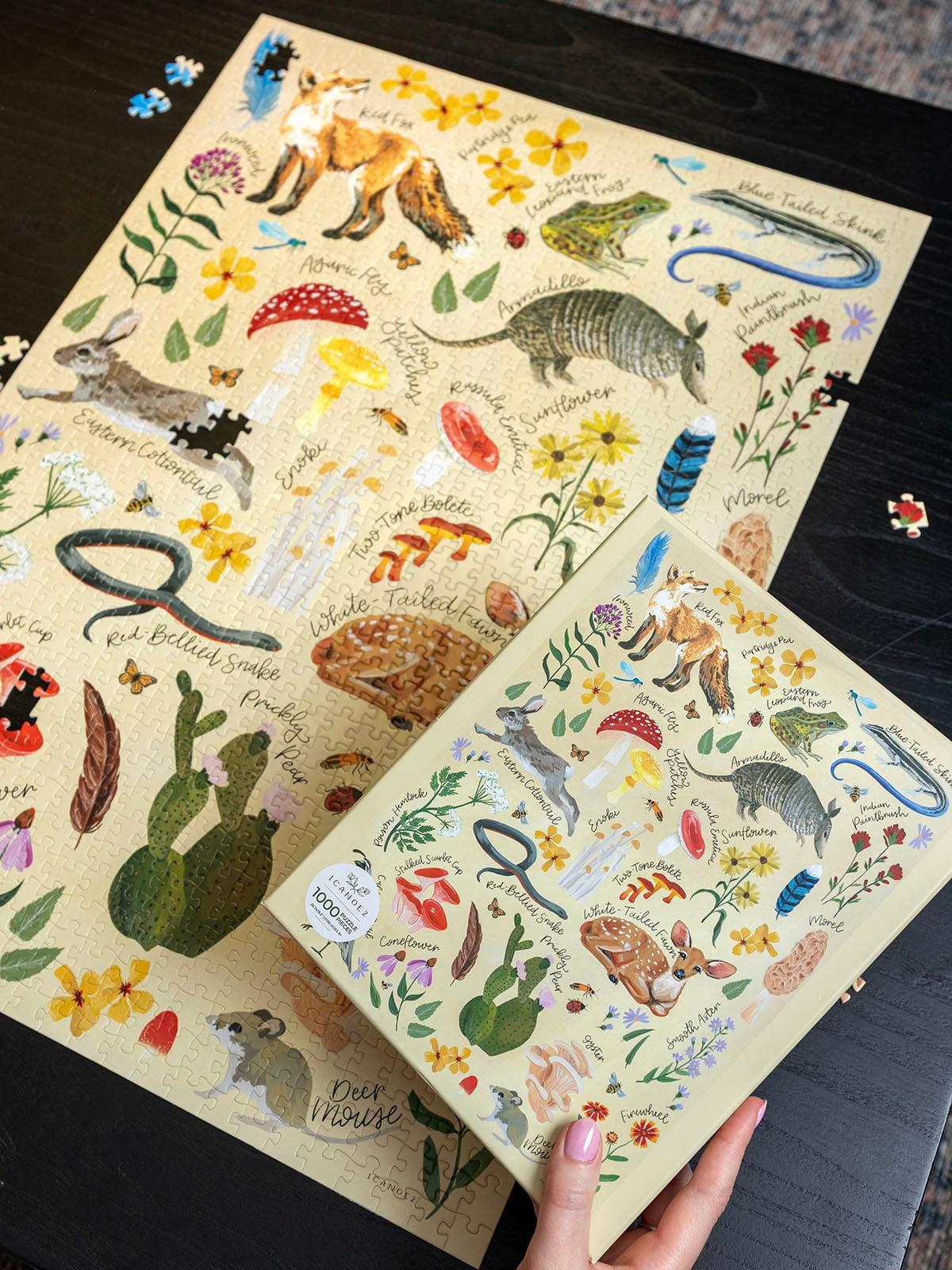 Flora & Fauna - 1,000 Piece Jigsaw Puzzle