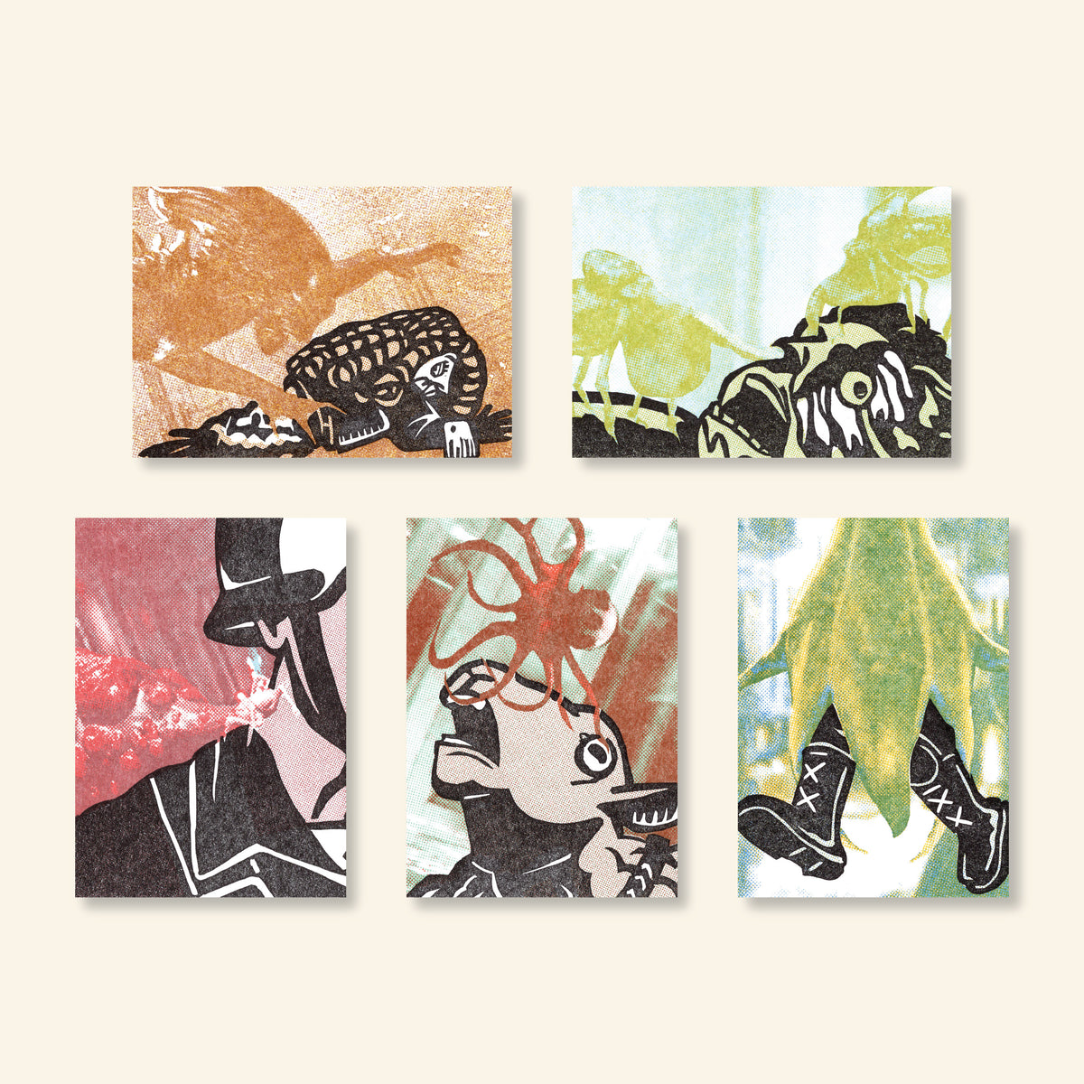 "Miniatures of Horror" Alien: Earth Cards
