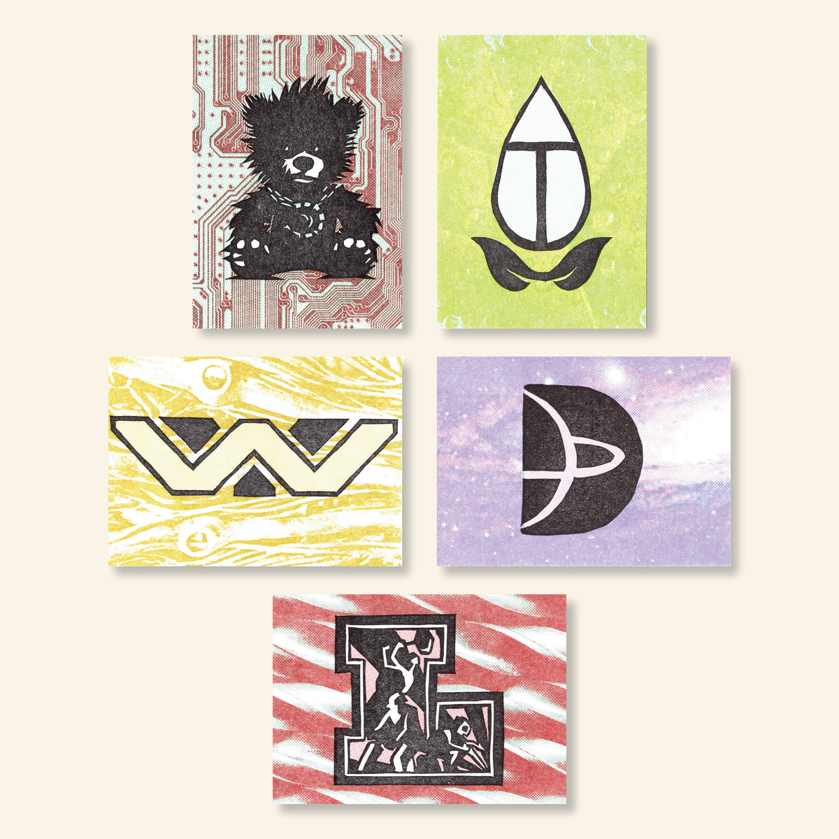 "Miniatures of Horror" Alien: Earth Cards