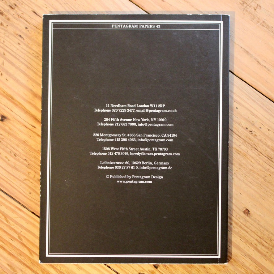 Pentagram Papers 43: Drawing McCarthy