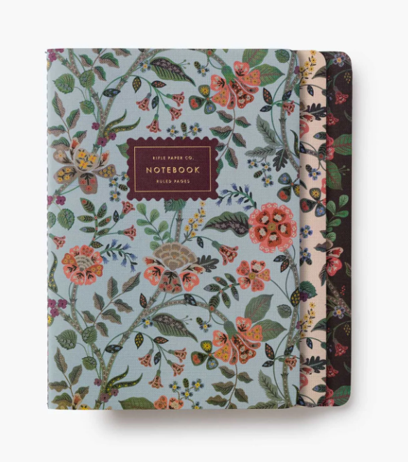Gracie Notebooks - Set of 3 – Letterpress PLAY