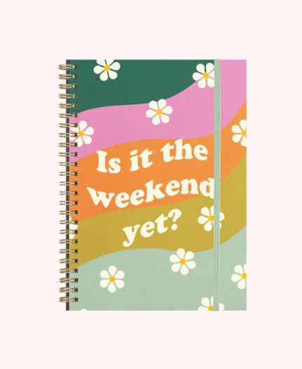 Undated Perpetual Planner - Is It the Weekend Yet?