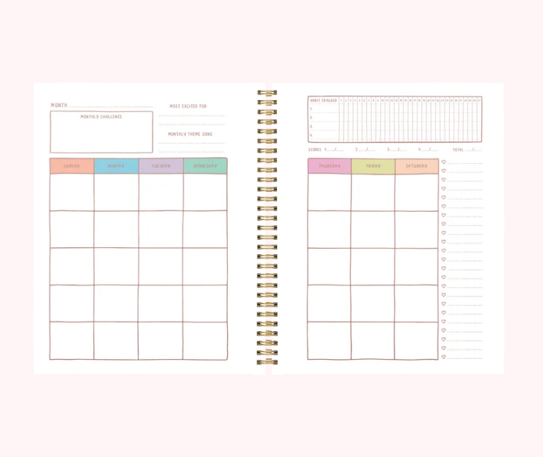 Undated Perpetual Planner - Is It the Weekend Yet?