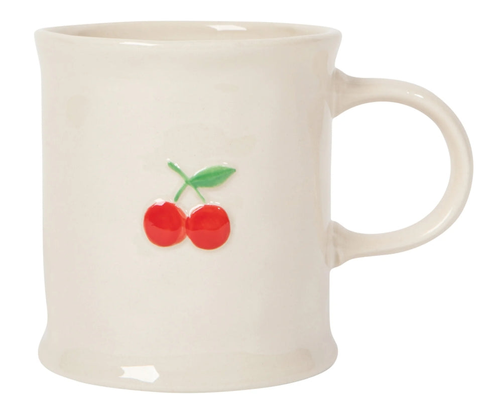 Cherry Embossed Mug
