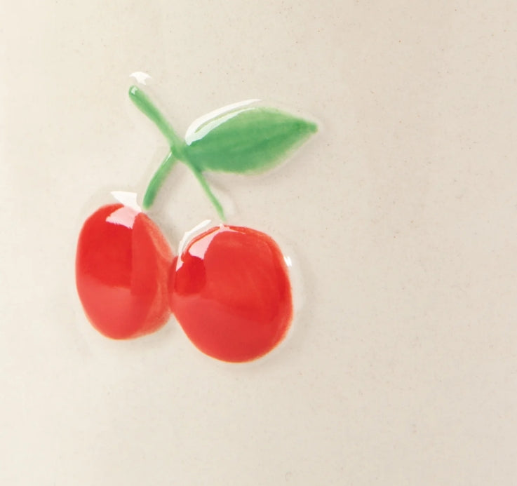 Cherry Embossed Mug