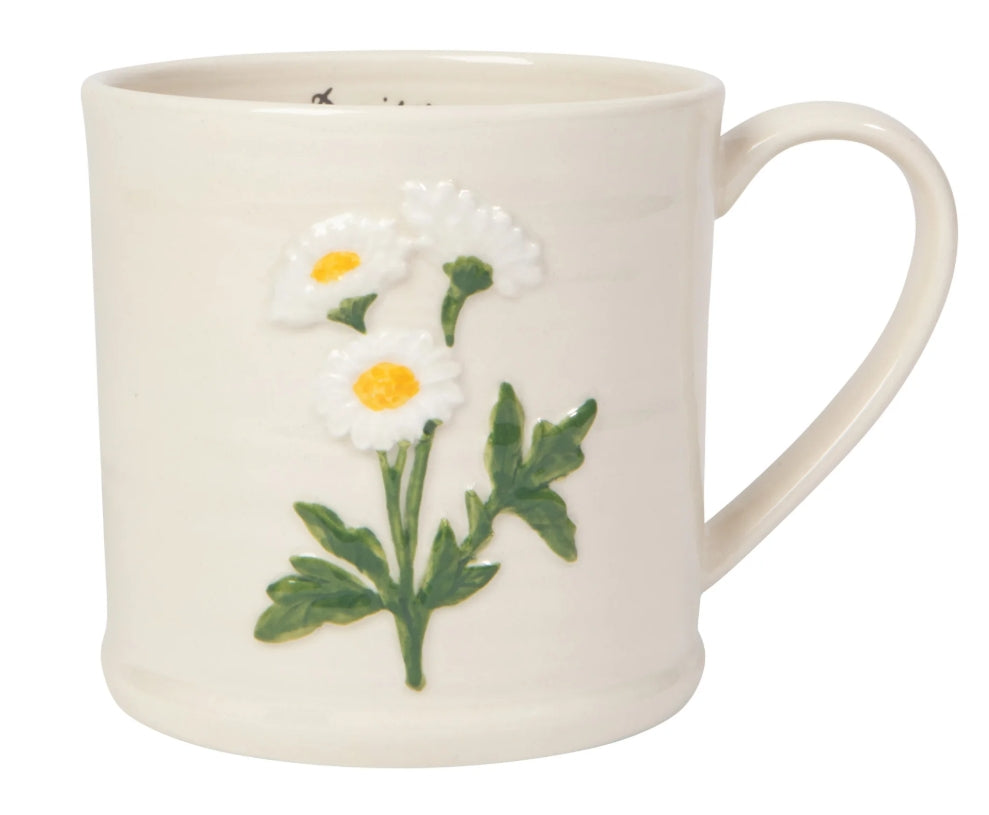 Daisy Embossed Mug