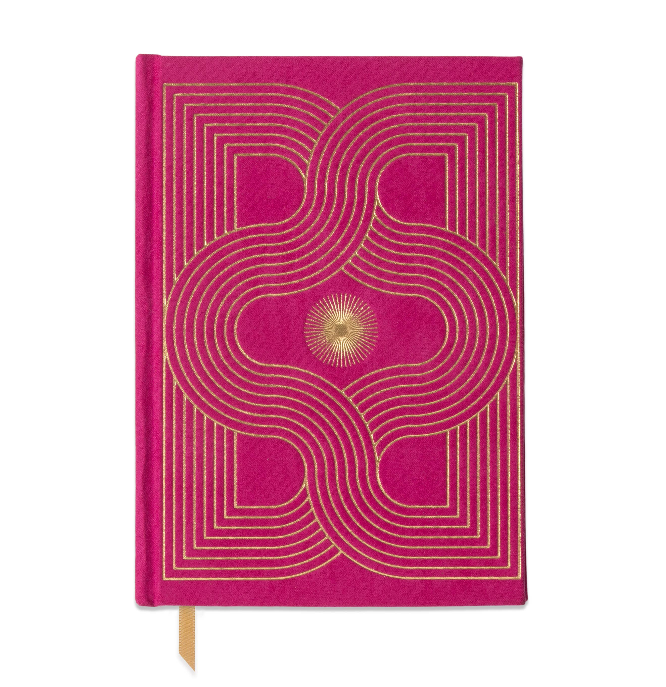 Hard Cover Suede Cloth Journals