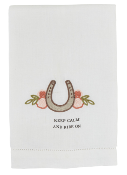 Cowboy Boot Embroidered Towels - 3 Styles