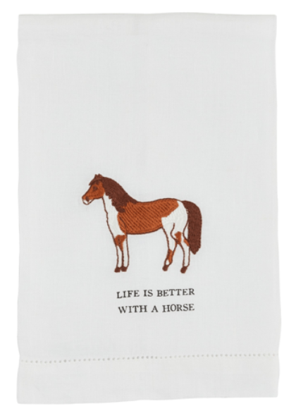 Cowboy Boot Embroidered Towels - 3 Styles