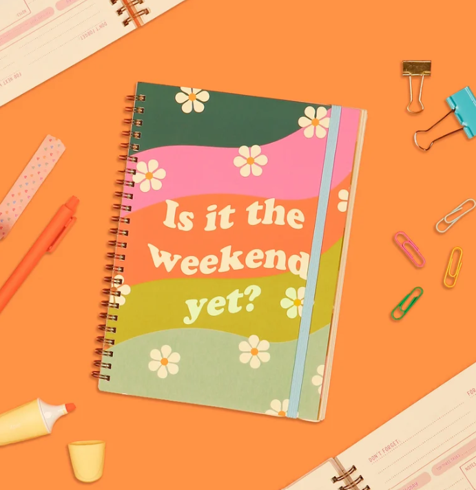 Undated Perpetual Planner - Is It the Weekend Yet?