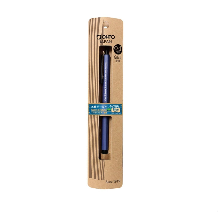 Ohto Wooden Gel Pen 0.4
