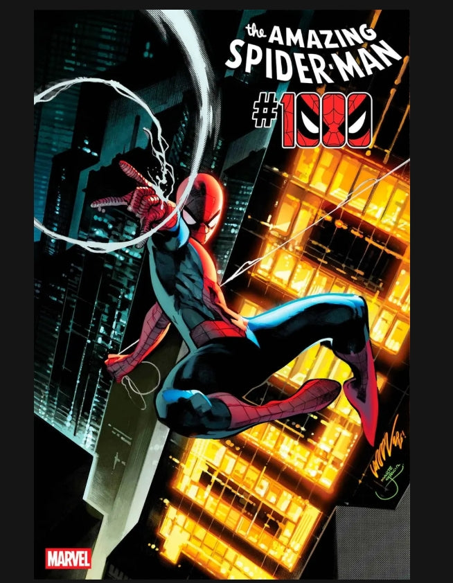 AMAZING SPIDER-MAN #1000 PEPE LARRAZ MAIN COVER